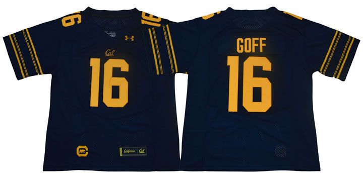 California Golden Bears 16 Jared Goff Navy College Football Jersey,We sell and wholesale California Golden Bears 16 Jared Goff Navy College Football Jersey on line form chian!